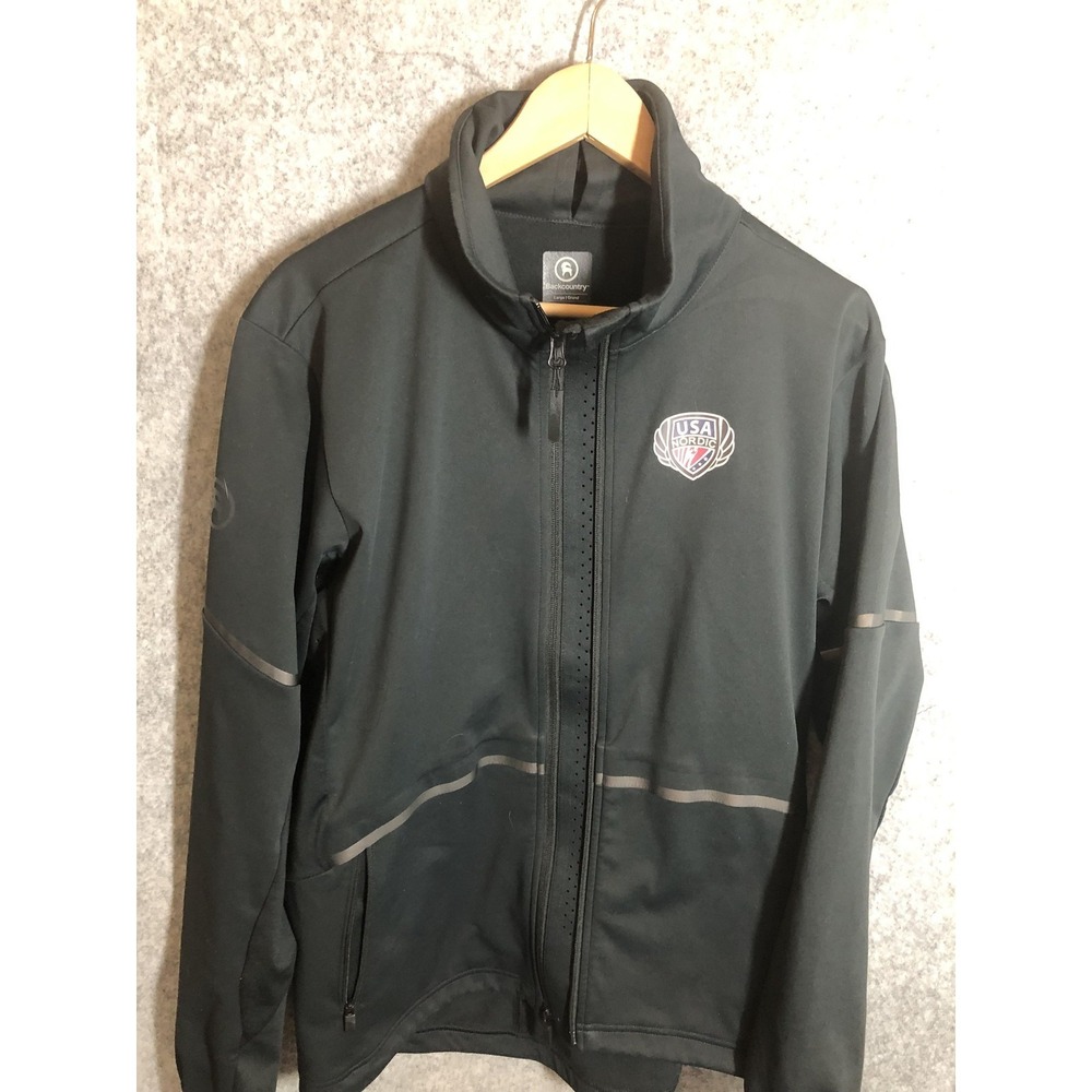 Backcountry Team USA Jacket Large Black Nordic Tabernash Combined G-T Infinium